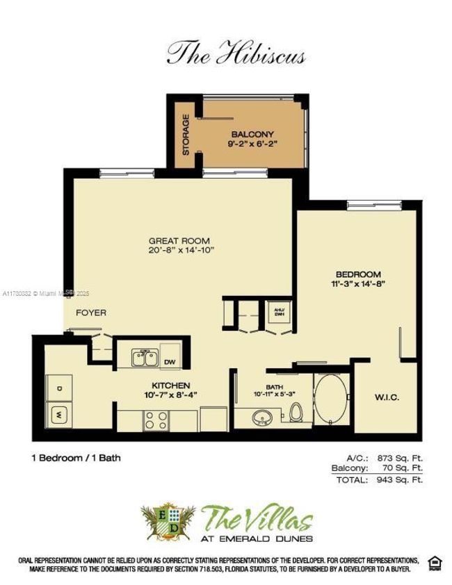 APT-206 - 6410 Emerald Dunes Dr, Condo with 1 bedrooms, 1 bathrooms and null parking in West Palm Beach FL | Image 8
