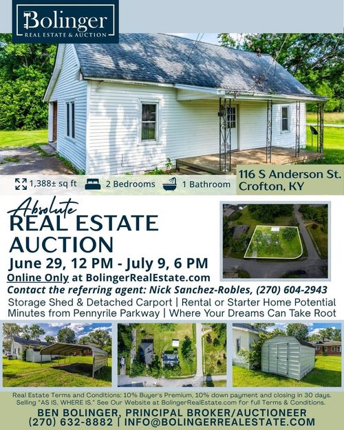 116 S Anderson St, Crofton, KY, 42217-8291 | Card Image