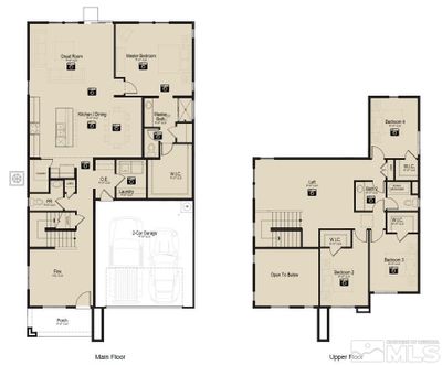 LOT-59 - 1381 Jett Way, House other with 3 bedrooms, 2 bathrooms and null parking in Carson City NV | Image 2