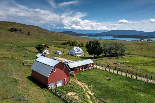 Birds eye view of property with a rural view and a water and mountain view | Image 14
