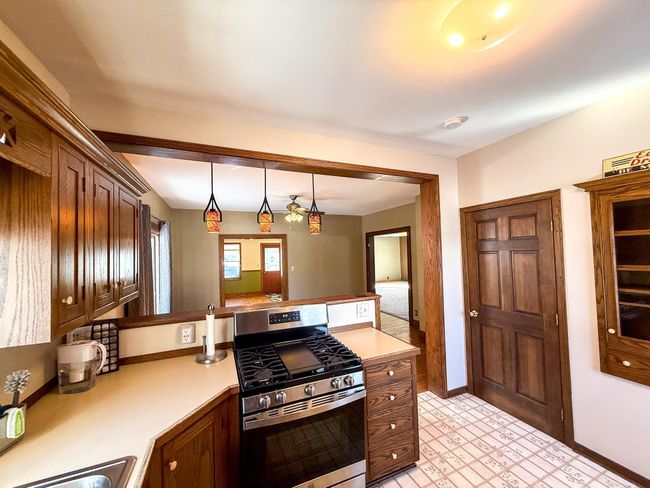 Gas stove overlooks majority of the main level | Image 8