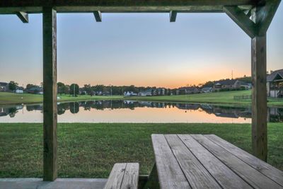 ONE OF DICKSON'S MOST SOUGHT AFTER NEIGHBORHOODS!!!! View of the Gorgeous Community Lake with Pavillion (Not on Subject Property) *Note: Exterior photos have Green Grass Edits | Image 1