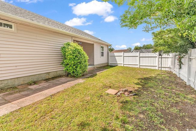 View of yard featuring fence | Image 22