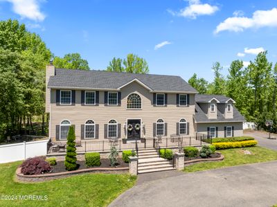 595 Tennent Road, House other with 4 bedrooms, 4 bathrooms and null parking in Manalapan NJ | Image 1