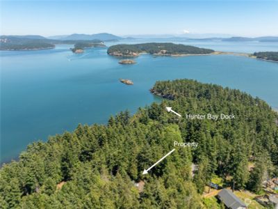 Aerial view of property location on southend of Lopez Island | Image 2