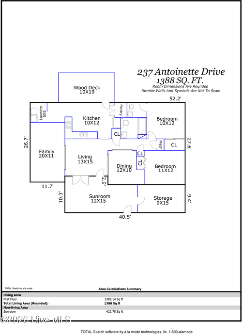 237 Antoinette Drive, Wilmington, NC, 28412 | Card Image