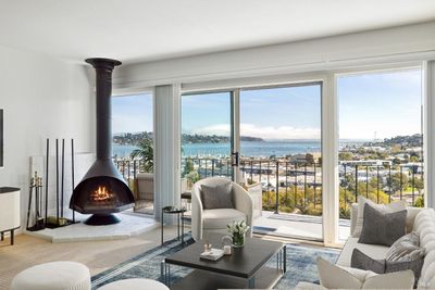 345 Eden Roc Drive, Condo with 1 bedrooms, 1 bathrooms and 1 parking in Sausalito CA | Image 2