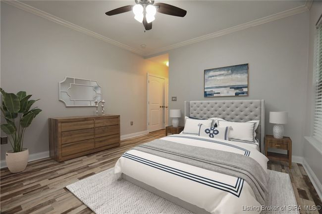 Virtually staged Primary Bedroom. | Image 14