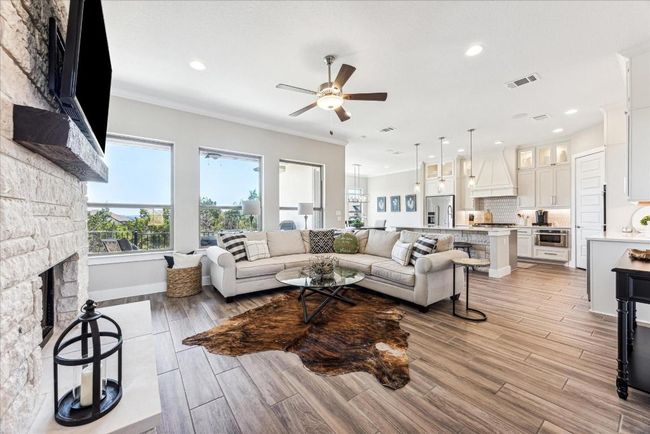 The heart of the home. Ceiling speakers provide surround sound. | Image 7