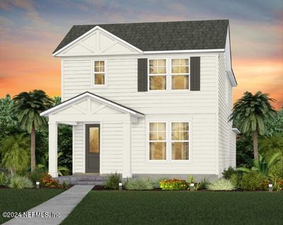 Rendering of home with color scheme shown. | Image 1