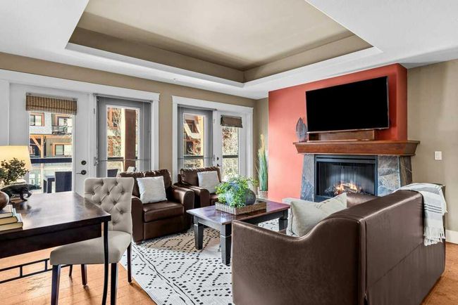 121 - 187 Kananaskis Way, Condo with 2 bedrooms, 2 bathrooms and 1 parking in Canmore AB | Image 4