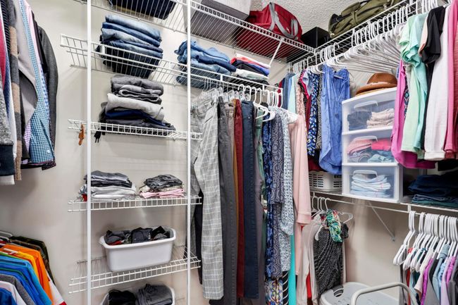 Walk-in closet with custom shelving | Image 19