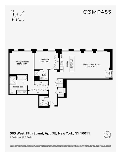 7b-505 W 19th St, New York, NY, 10011-2888 | Card Image