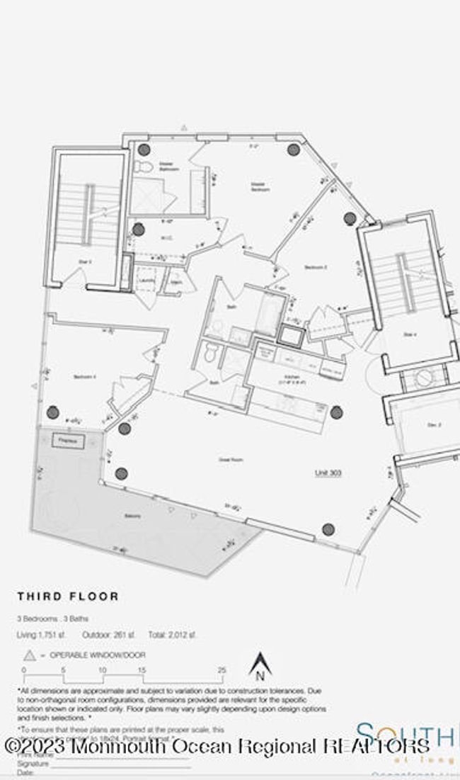 303 - 350 Ocean Ave, Condo with 3 bedrooms, 3 bathrooms and null parking in Long Branch NJ | Image 28