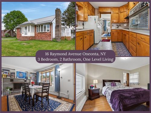 16 Raymond Ave, Oneonta, NY, 13820-1150 | Card Image