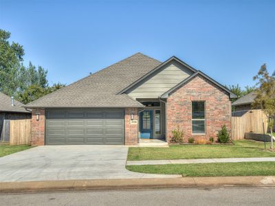 View of front of property with a garage and a front yard | Image 3