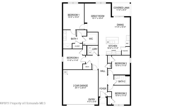 5167 Florentine Ct, House other with 4 bedrooms, 2 bathrooms and null parking in Spring Hill FL | Image 14