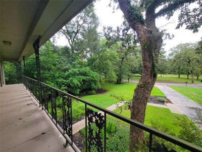 Front view onto the park from the balcony. | Image 3