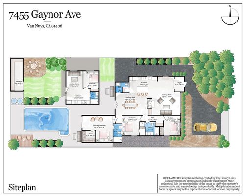 7455 Gaynor Ave, Van Nuys, CA, 91406-6435 | Card Image