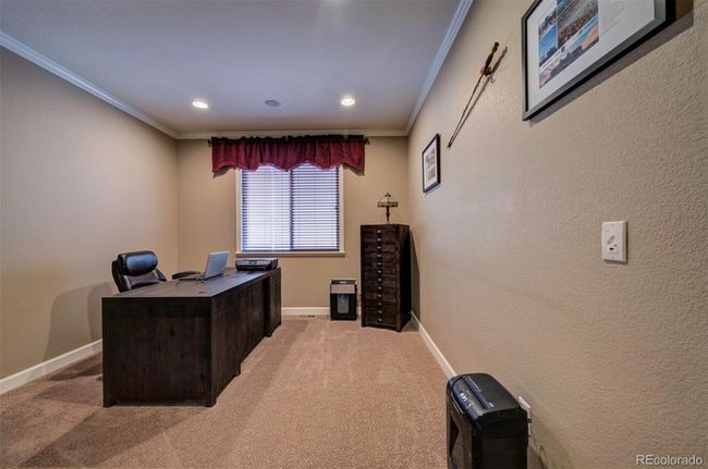 Main floor office with french doors | Image 11