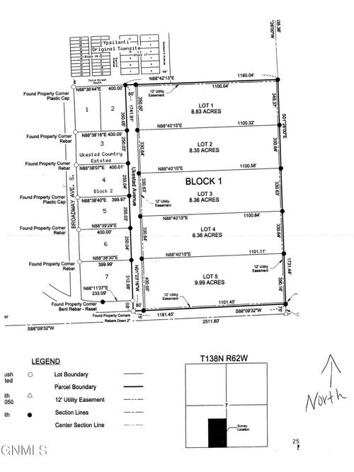 0000 Ukestad Country Estates, Ypsilanti, ND, 58497 | Card Image