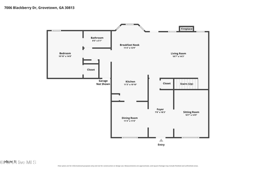 7006 Blackberry Dr, Grovetown, GA, 30813-8209 | Card Image