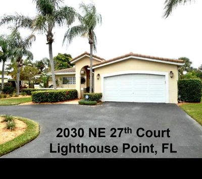 2030 Ne 27 Court, House other with 3 bedrooms, 2 bathrooms and null parking in Lighthouse Point FL | Image 1