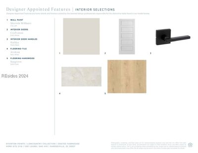 Interior Color Selections | Image 3