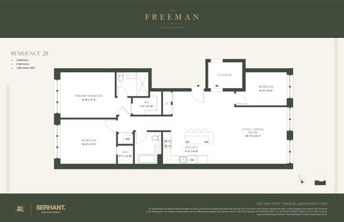 2b-151 Freeman St, Brooklyn, NY, 11222-1305 | Card Image