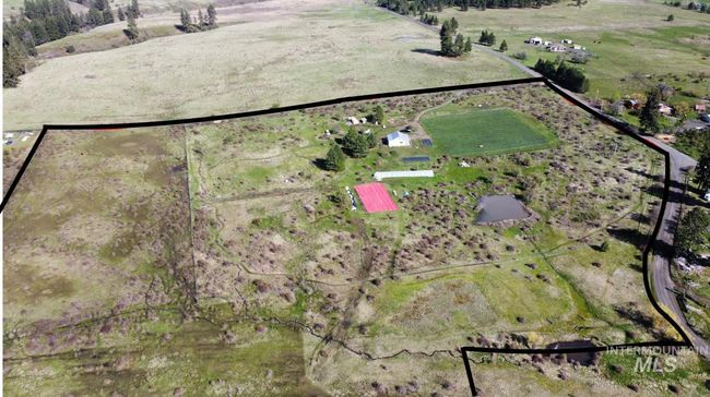 View of property location with rural landscape and property boundaries highlighted | Image 50