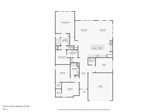 3707 Lion Creek Ct, House other with 3 bedrooms, 3 bathrooms and 2 parking in Rosenberg TX | Image 28