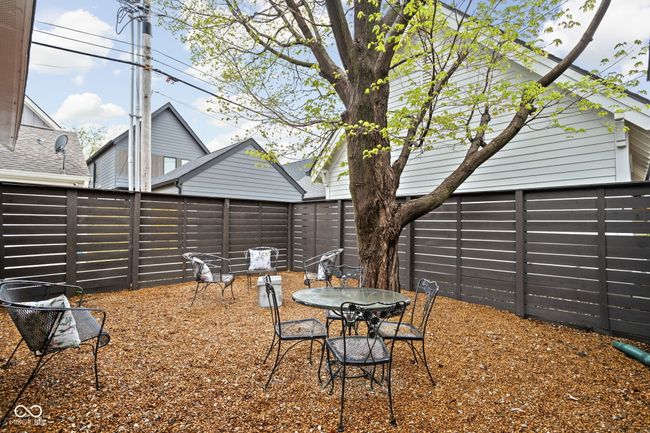View of yard with a fenced backyard | Image 28