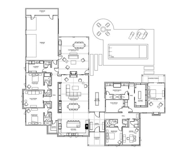 1318 Countryside Bnd, Home with 4 bedrooms, 5 bathrooms and 3 parking in Fredericksburg TX | Image 53