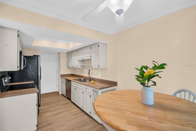 Sleek stainless appliances, pantry closet, & updated tray ceiling with recessed lighting~ | Image 12