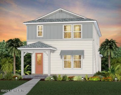 Rendering of home with color scheme shown. | Image 1