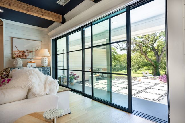 Back of home leading to outdoor patio and pool! | Image 36
