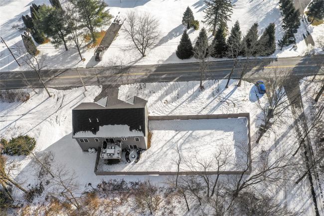 View of snowy aerial view | Image 37