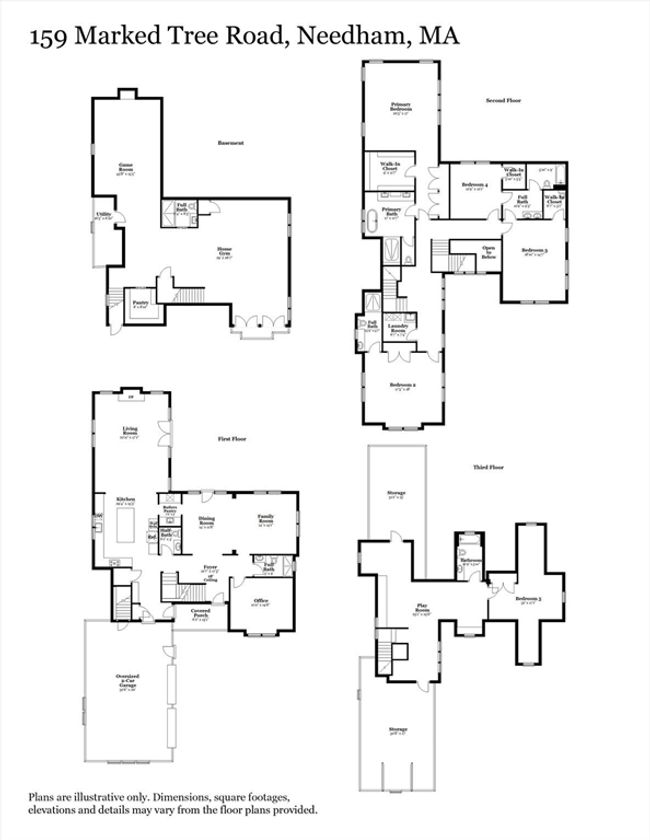 159 Marked Tree Rd, House other with 5 bedrooms, 7 bathrooms and 6 parking in Needham MA | Image 39