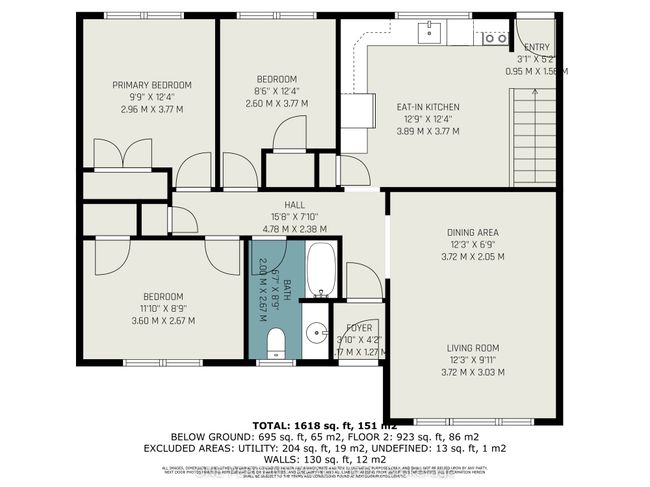 1208 Stanton Rd, House other with 3 bedrooms, 2 bathrooms and 5 parking in Ottawa ON | Image 18