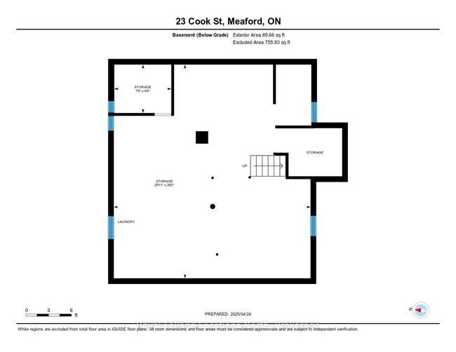 23 Cook St, House other with 3 bedrooms, 1 bathrooms and 2 parking in Meaford ON | Image 43