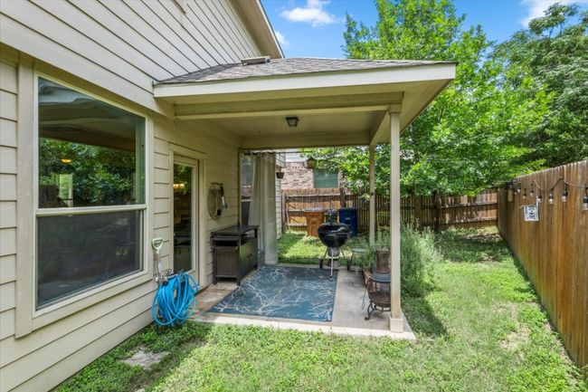 Private, fenced yard backing up to greenbelt. | Image 33