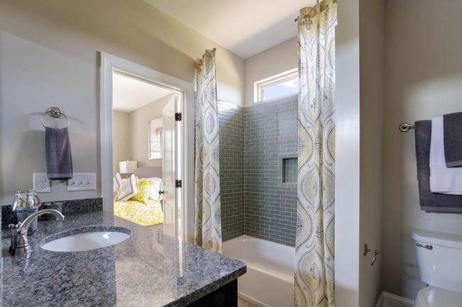 This is the shared bathroom. | Image 47