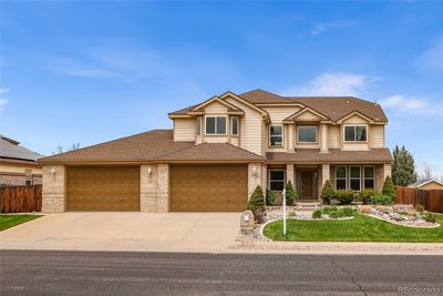 6 Car garage with 9 ft garage doors. Mountain views from almost every room of the house. | Image 2