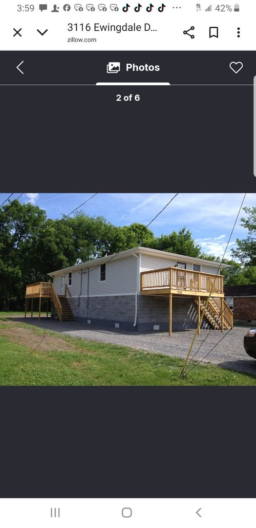 3116 Ewingdale Dr, Nashville, TN, 37207-2702 | Card Image