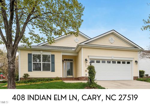 408 Indian Elm Ln, Cary, NC, 27519-7017 | Card Image