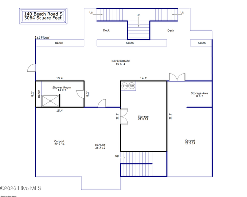 140 Beach Rd S, Wilmington, NC, 28411-9222 | Card Image