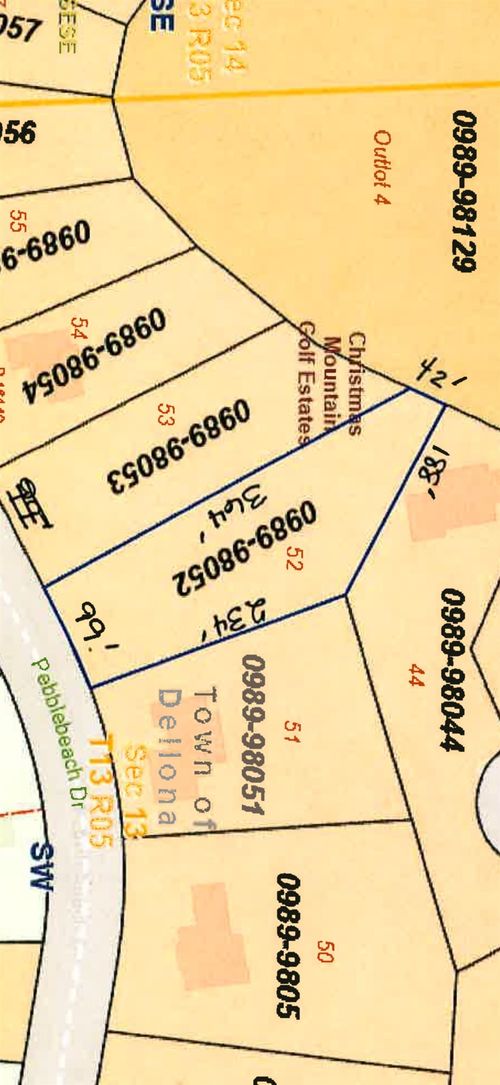 Lot 52 Pebblebeach Dr, Wisconsin Dells, WI, 53965 | Card Image