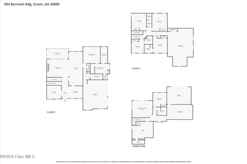 984 Bartram Rdg, Evans, GA, 30809-7243 | Card Image