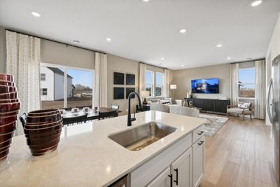 (Photo of decorated model) Very spacious kitchen with an abundance of cabinet space | Image 2