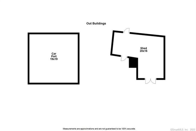 Plan of the Car Port and Corn Cribs. | Image 27